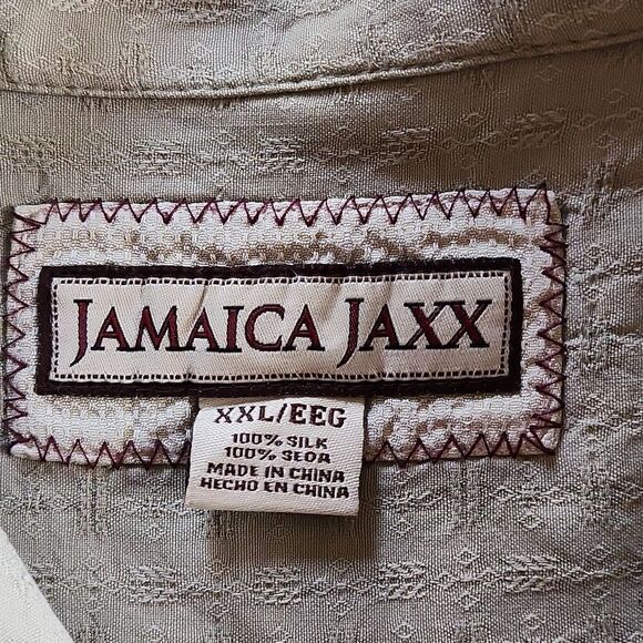 Jamaica Jaxx 100%Silk Aloha Shirt - Picture 7 of 10